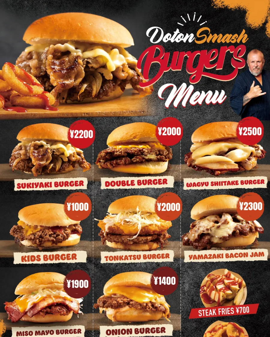 ハンバーガーメニュー のコピー